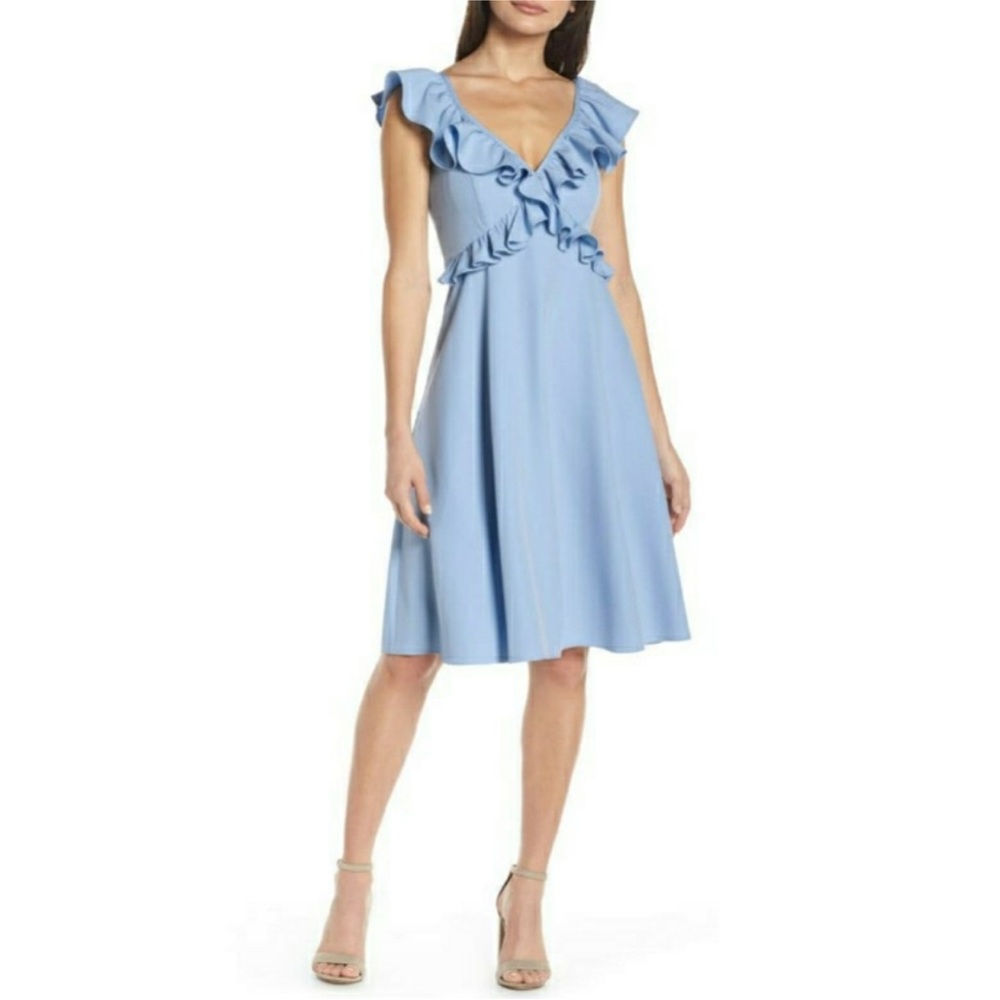 Chelsea28 Nordstrom Ruffle Crepe Dress